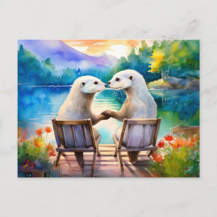 Gelukkig hebben we elkaar Otter Briefkaart