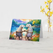 Gelukkig hebben we elkaar Otter Kaart (Gele Bloem)