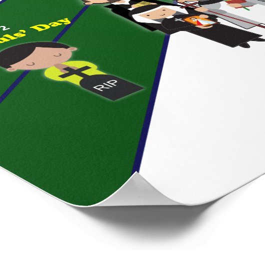 Gelukkig Heiligen Liturgische Kalender 2026 Jaar A Poster (Hoek)