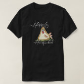 GELUKKIG HENPECKED CHICKEN RELATIE T-SHIRT (Design voorkant)