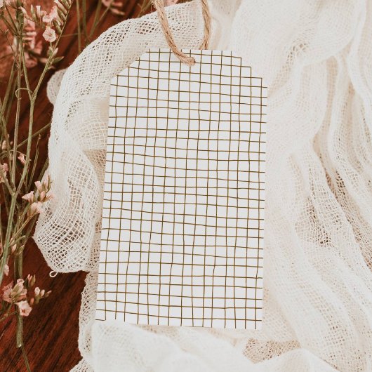 Gelukkig Herfst Cadeau Tag Cadeaulabel