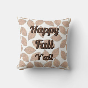 Gelukkig Herfst - Decoratieven Herfstbladeren Kussen