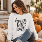 Gelukkig Herfst Mensen Trendy Script Sweatshirt