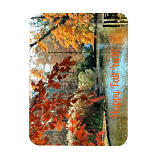 Gelukkig Herfst Ya. Magneet (Verticaal)