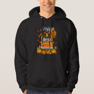 Gelukkig Herfst Y'all Thanksgiving St Bernards Op Hoodie