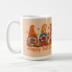 Gelukkig Herfst Y'All Vakantie Kabouters Koffiemok