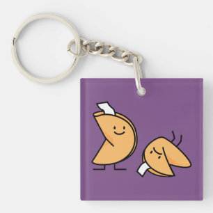 Gelukkig het koekjes knapperig Chinees zoet Sleutelhanger