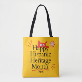 Gelukkig Hispanic Heritage Maand! - Schattige Ging Tote Bag