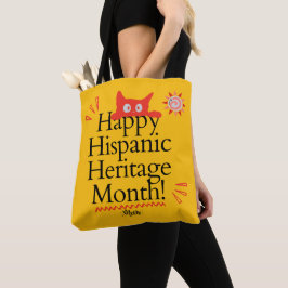 Gelukkig Hispanic Heritage Maand! - Schattige Ging Tote Bag
