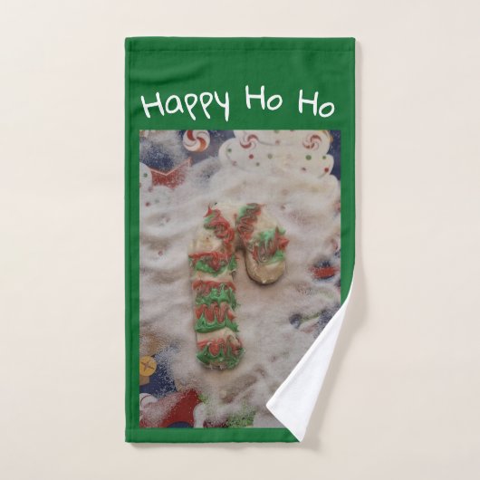 Gelukkig HO HO Cookie Handdoek (Handdoek)