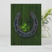 gelukkig hoefijzer (Staand voorkant)