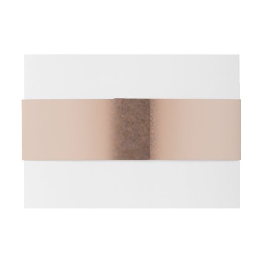 Gelukkig Hoefijzer bruin leder bruiloft met balban Uitnodigingen Wikkel (Achterkant Voorbeeld)