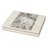 Gelukkig Hollow Herten Rubberstempel (Stempel)