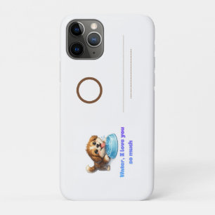 Gelukkig Hond Hydratatie Ontwerp Case-Mate iPhone Case