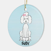 Gelukkig Hond Kerst Ornament (Links)