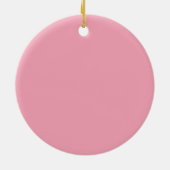 Gelukkig Hond Kerst Ornament (Achterkant)