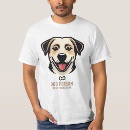 Gelukkig Hondenkop — Beste Vrienden Club T-shirt
