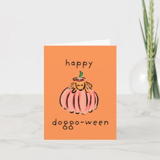Gelukkig Hondsdagen-ween Vouwbare Wenskaart Kaart