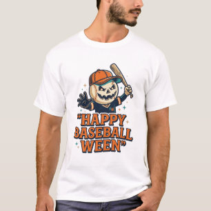 Gelukkig honkbal Ween vintage Halloween-honkbal T-shirt
