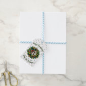 Gelukkig Howlidays Fotokaart Cadeaulabel (Met Touw)