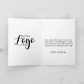 Gelukkig huis jubileum doorverwijzing kaart (Binnen)