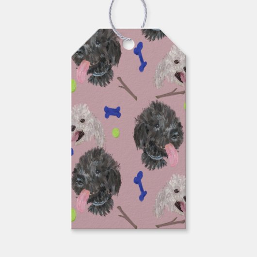 Gelukkig Huisdier Cadeautag Cadeaulabel (Voorkant)