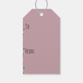 Gelukkig Huisdier Cadeautag Cadeaulabel (Achterkant)