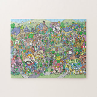 Gelukkig Hullabaloo Hollows St. Patrick's Day Legpuzzel