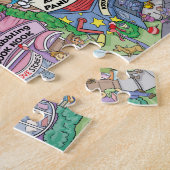 Gelukkig Hullabaloo Hollows Valentijnsdag Legpuzzel (Zijkant)