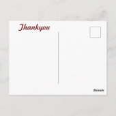 Gelukkig Huwelijk 2 Briefkaart (Achterkant)