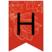 Gelukkig Huwelijk Dubbel Geluk Vlaggetjes (Eerste vlag)