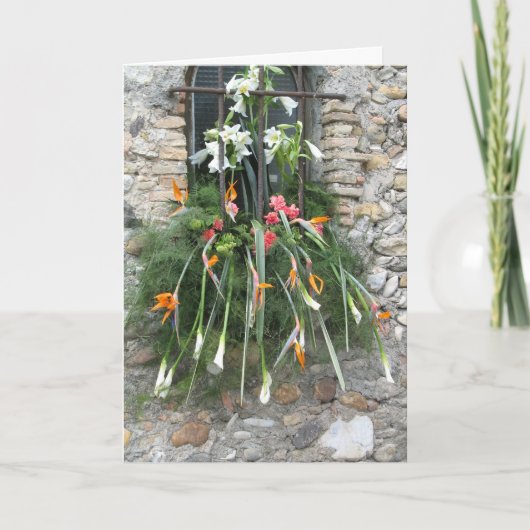 Gelukkig Huwelijk - Franse Huwelijk Felicitaties Kaart (Voorkant)