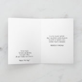 Gelukkig Huwelijk - Franse Huwelijk Felicitaties Kaart (Binnen)