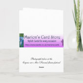 Gelukkig Huwelijk - Franse Huwelijksgelukwensen Kaart (Achterkant)