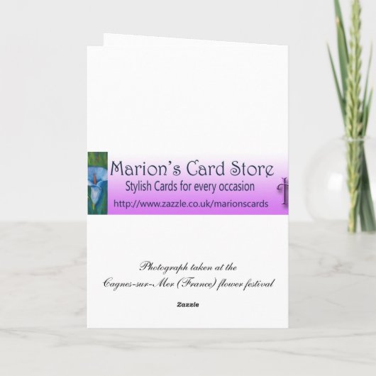 Gelukkig Huwelijk - Franse Huwelijksgelukwensen Kaart (Achterkant)