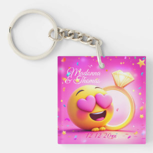 Gelukkig Huwelijksaanzoek Sleutelhanger