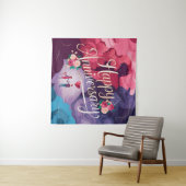 Gelukkig huwelijksjubileum wandkleed (In Situ (horizontaal))