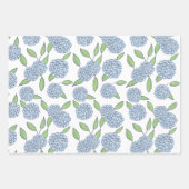 Gelukkig Hydrangea-cadeaupapier Inpakpapier Vel (Voorkant 2)