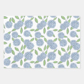 Gelukkig Hydrangea-cadeaupapier Inpakpapier Vel (Voorkant)