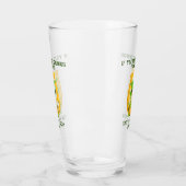 Gelukkig Iers Hoefijzer Gnome Glas (Links)