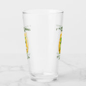 Gelukkig Iers Hoefijzer Gnome Glas (Rechts)