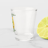 Gelukkig Iers Hoefijzer Gnome Shot Glas (Rechts)