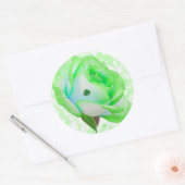 Gelukkig Ierse Roos sticker (Envelop)