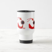 Gelukkig in Chinese karakters Reisbeker (Center)