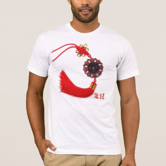 Gelukkig in Chinese karakters T-shirt