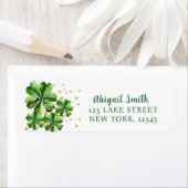 GELUKKIG IN DE LIEFDE RETOURADRES ETIKET (Insitu)