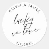 Gelukkig in de liefde Stickers (Voorkant)