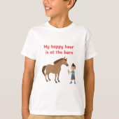 Gelukkig in de schuur t-shirt (Voorkant)