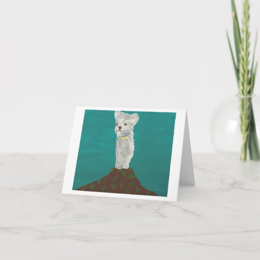 Gelukkig in de Wind Kaart (Voorkant)