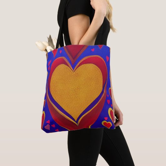 Gelukkig in Liefde Canvas tas (Dichtbij)